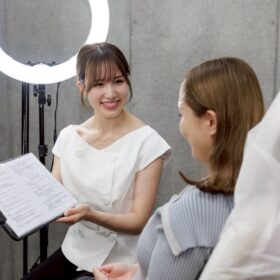 恵比寿のアートメイクアーティスト渡邉萌｜Art代表・施術風景